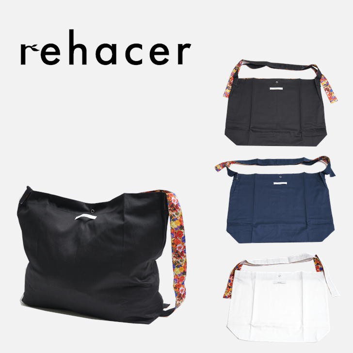 【レターパック配送/日時指定不可】rehacer　レアセル　バッグ　No.01151140085　ショルダーバッグ　斜め掛け　花柄　ユニセックス　メンズ　レディース　おしゃれ　人気　日本製　正規品　送料無料　ギフト　プレゼント