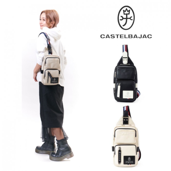 【正規取扱店】【CASTELBAJAC】[ローレンシリーズ] 037901 カステルバジャック ローレン ワンショルダーバッグ 斜め掛け ボディバッグ バッグ 鞄 メンズ レディース バジャック ゴルフ おしゃれ 人気