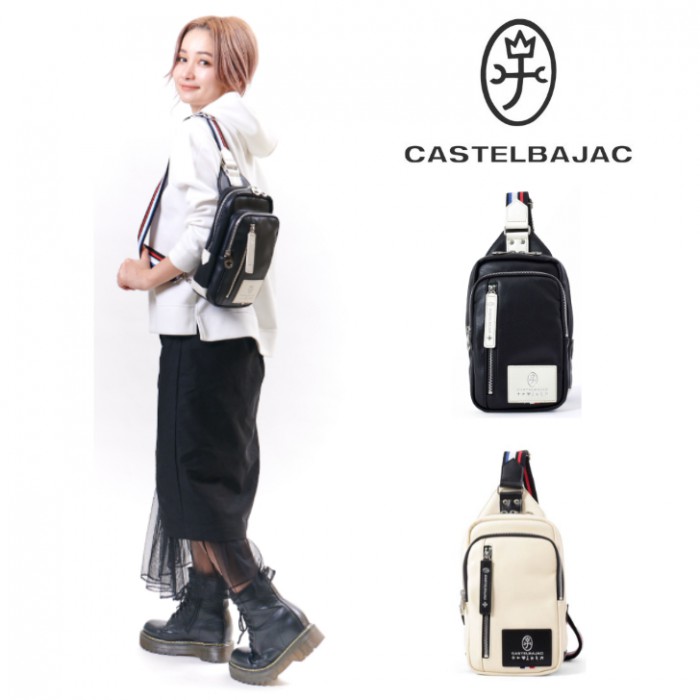 【正規取扱店】【CASTELBAJAC】[ローレンシリーズ] 037902 カステルバジャック ローレン ワンショルダーバッグ 斜め掛け ボディバッグ バッグ 鞄 メンズ レディース バジャック ゴルフ おしゃれ 人気