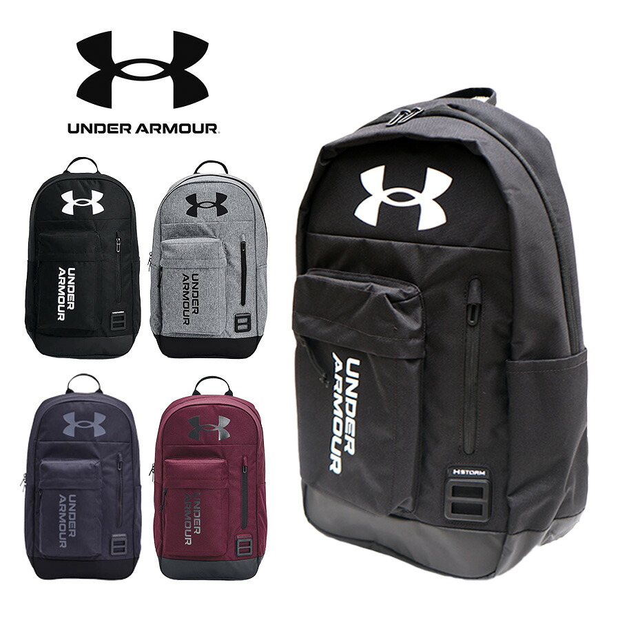 【UNDER ARMOUR】アンダーアーマー バッグ 男女兼用 メンズ レディース ハーフタイム リュック 22L スポーツ 1362365 ジム 撥水 かばん 旅行 通学 通勤 ジム 部活 スポーツ 合宿 ブランド UA Halftime Backpack ボトルポケット ノートパソコン