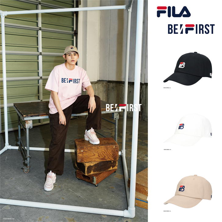 FILAｘBE:FIRST フィラ コラボ キャップ 帽子 人気 おしゃれ ビーファースト ビーファ BESTY ベスティ メンズ レディース ノベルティ付き 正規品 正規取扱店