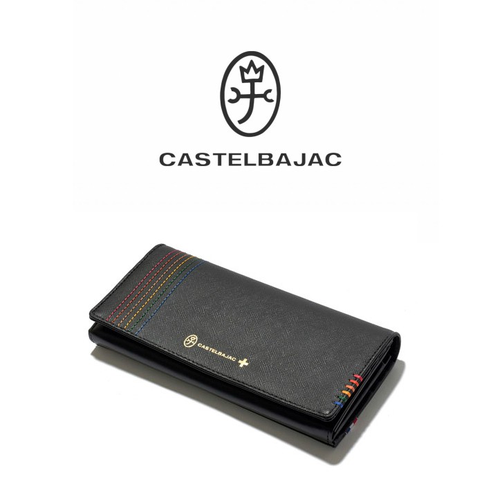 【正規取扱店】【CASTELBAJAC】[シェストシリーズ] 027604 カステルバジャック シェスト 長財布 かぶせ ウォレット メンズ レディース ゴルフ おしゃれ 人気 ギフト