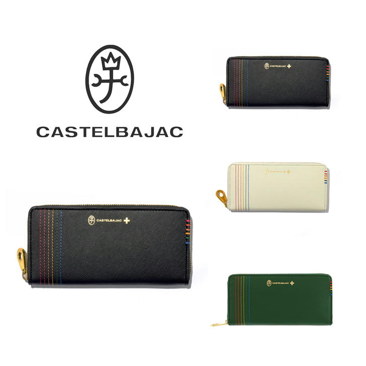 【正規取扱店】【CASTELBAJAC】[シェストシリーズ] 027605 カステルバジャック シェスト ラウンドファスナー 長財布 メンズ レディース ゴルフ 人気 おしゃれ