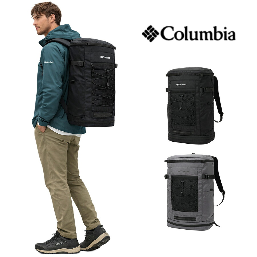 Columbia リュック 大容量 Kaguyak Dash バックパック 40L リュックサック 通勤 通学 普段使い 男女兼用 メンズ レディース ギフト プレゼント ブラック pu7235