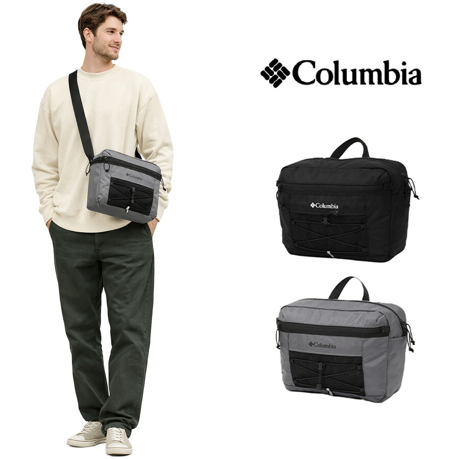 Columbia Kaguyak Dash ショルダーバッグ 斜め掛け 斜め掛けバッグ 普段使い 使いやすい シンプル メンズ レディース ギフト プレゼント ブラック pu7238