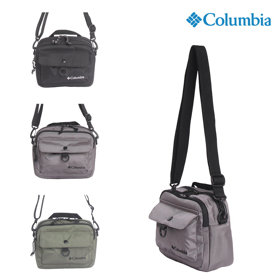 Columbia pu8792 Columbia Trappe Path ショルダー 斜め掛け 鞄 カバン かばん バッグ 撥水 普段使い 使いやすい ユニセックス プレゼント ギフト ブラック