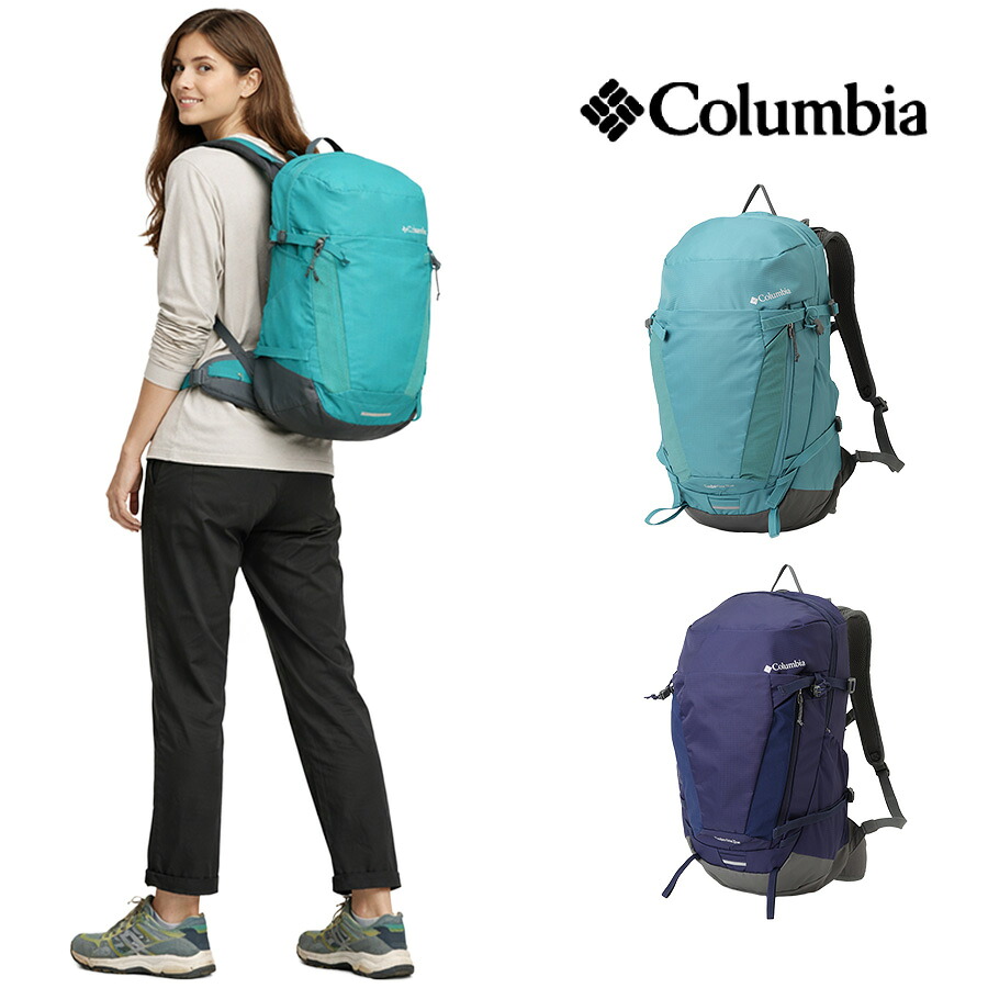 Columbia リュック 大容量 ティンバーライン WFバックパック 25L ハイキング 山登り 普段使い 使いやすい メンズ レディース ギフト プレゼント ネイビー pu8806