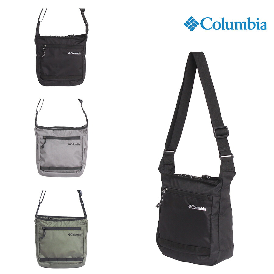Columbia pu8816 Big Muddy Road ショルダー 斜め掛け 鞄 カバン かばん バッグ 普段使い 使いやすい シンプル ユニセックス プレゼント ギフト ブラック