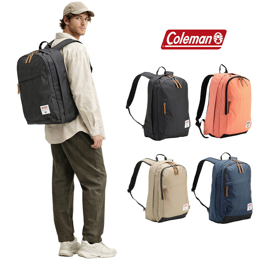 Coleman アメリカンクラシック リュック 大容量 リュックサック TR35 35L バック 通勤 通学 アウトドア ユニセックス プレゼント ギフト ブラック ac35