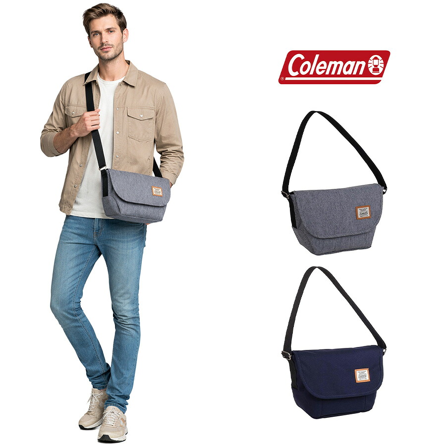 Coleman JOURNY ショルダーSM 5L ショルダーバッグ 斜め掛けバッグ バック 使いやすい コンパクト  アウトドア ユニセックス プレゼント ギフト ネイビー jn003