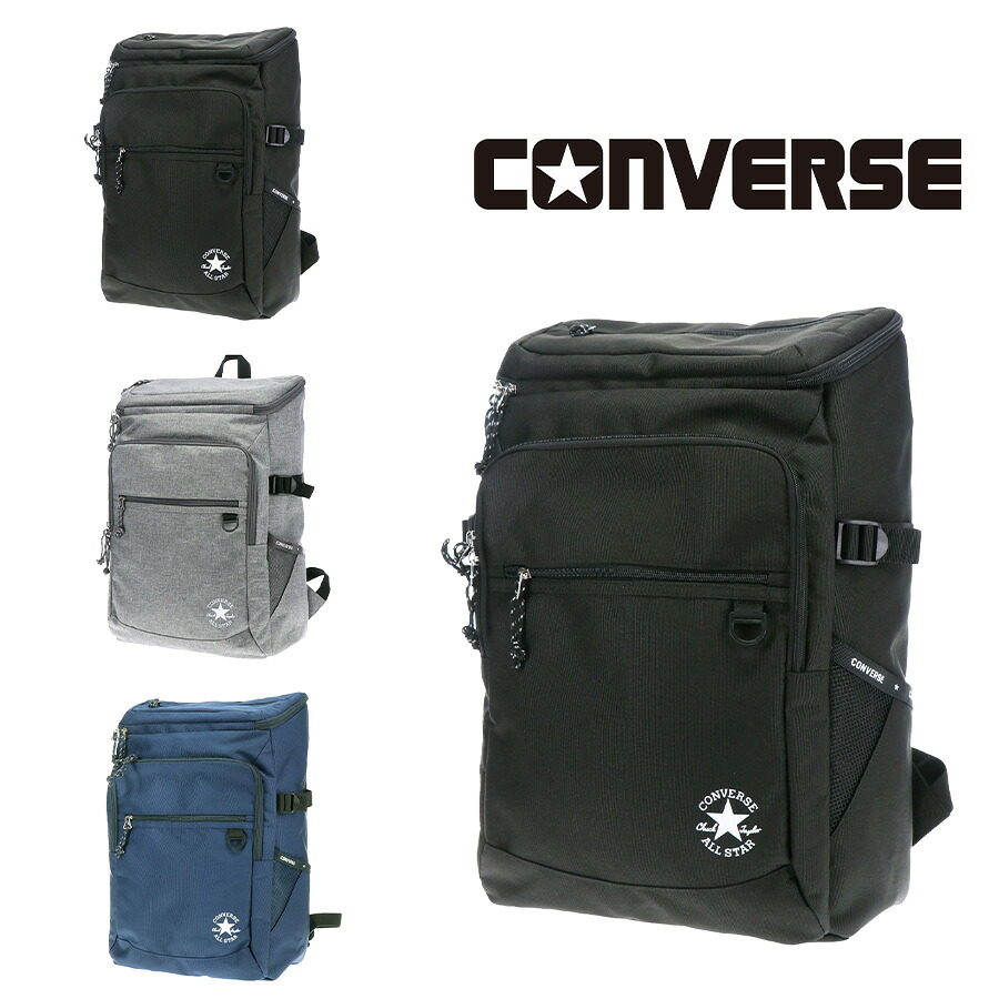 【CONVERSE】リュック 大容量 20074 30L リュック 大容量 リュックサック バックパック 通学 軽量 シンプル カジュアル 中高生 大学生 ユニセックス プレゼント ギフト ブラック
