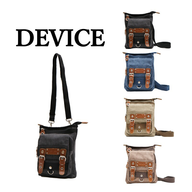 【クリックポスト】DEVICE デバイス DCH30033 Access 2way メガシザーケース 多機能 バッグ ポーチ ショルダー ウエスト ケミカル帆布 ブラック ブラウン カーキ ネイビー 限定色 おすすめ プレゼント 父の日 バレンタイン ギフト