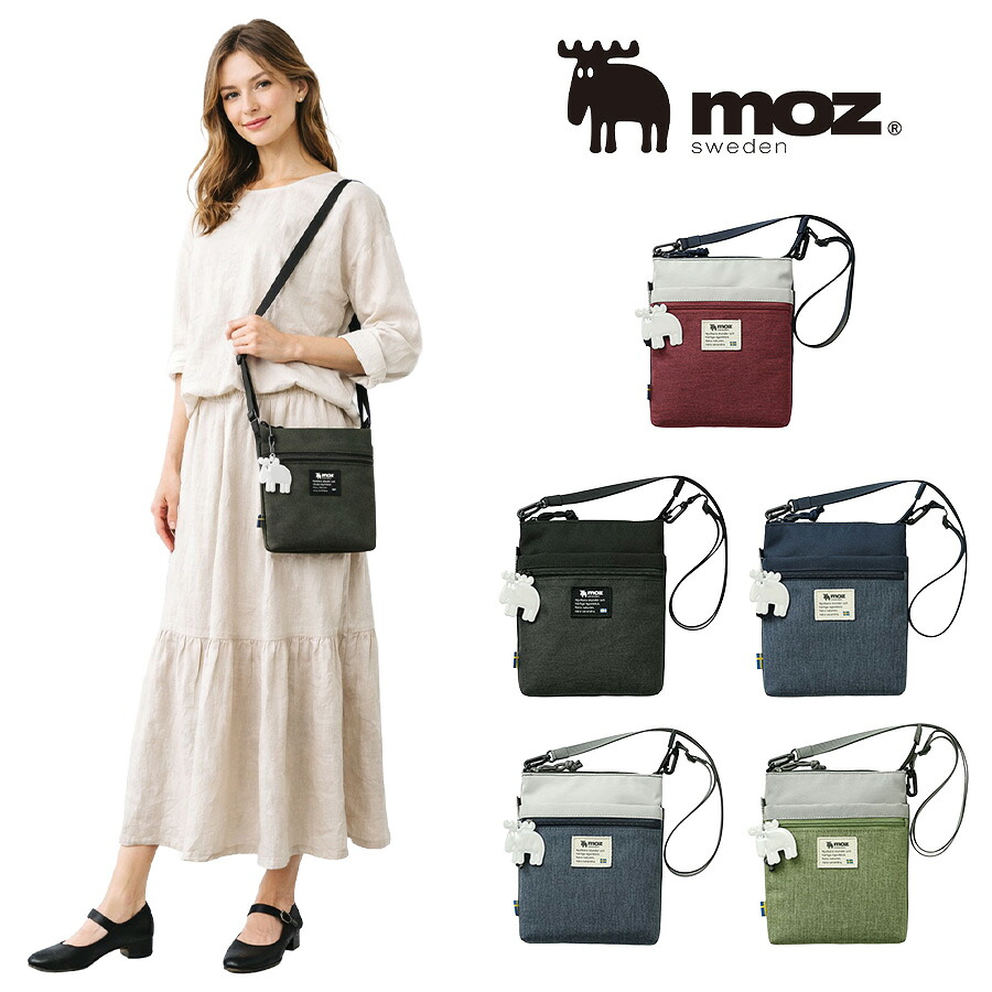 moz スマホショルダーバッグ 斜め掛け 斜め掛けバッグ コンパクト 普段使い 使いやすい かわいい モズ レディース ギフト プレゼント 母の日 ブラック zzei34