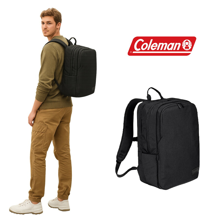 Coleman アウトビズバックパック ビジネスバッグ リュック 使いやすい シンプル 男女兼用 通学 通勤 出張 外出 入学祝 就職祝い プレゼント ギフト お祝い 2000039076