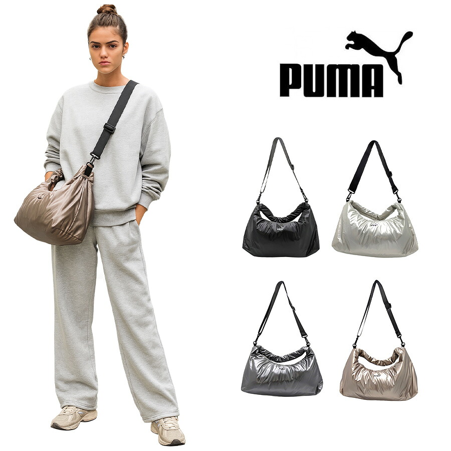 PUMA プラネック 2WAYショルダーバッグ ショルダーバック 斜め掛けバッグ 斜め掛け レディース 普段使い コンパクト かばん プレゼント ギフト ブラック j20405