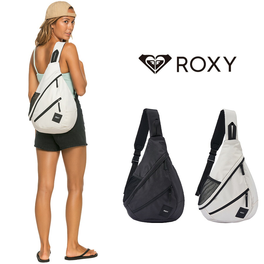 【ROXY】 rbg251314 ワンショルダー 肩掛け 斜め掛け ショルダーバッグ かばん バッグ カジュアル シンプル スポーティ レディース プレゼント ブラック