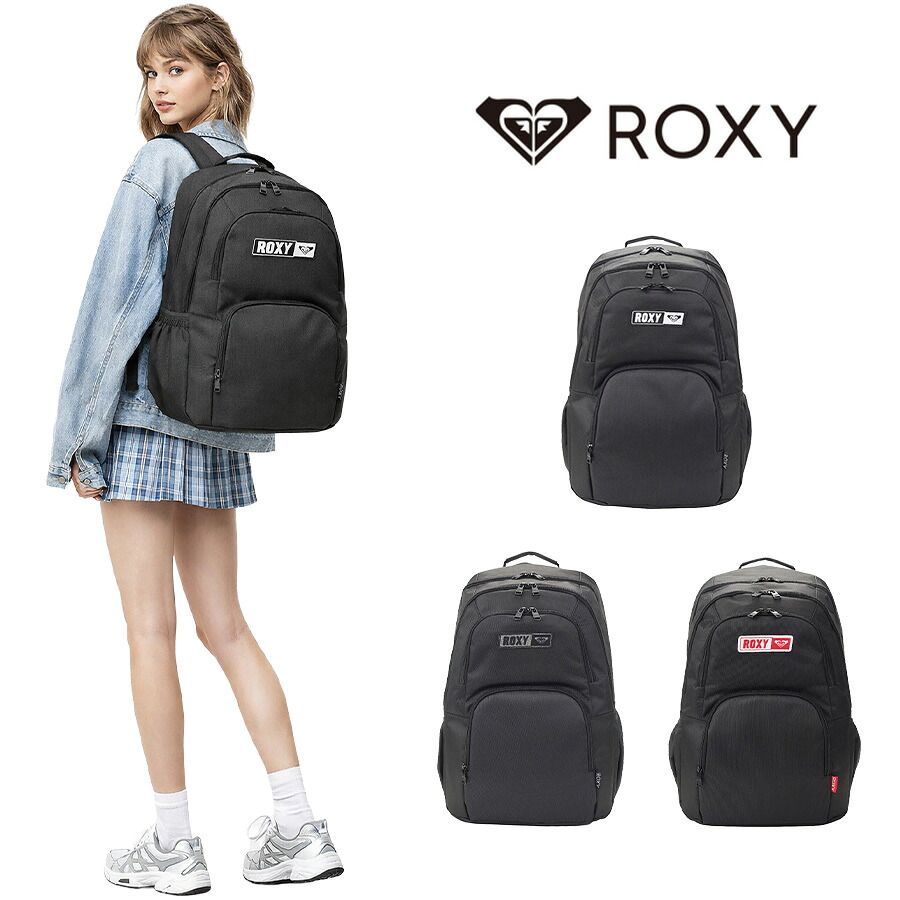 ROXY リュック 大容量 GOOUTPLUS バックパック バックパック リュックサック 通学 普段使い レディース ユニセックス ギフト プレゼント ブラック rbg254302