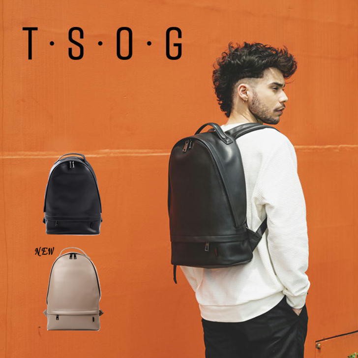 【正規取扱店】【ポイント10倍】T・S・O・G ティーエスオージー THEONE ザ・ワン ブラック シティリュック バックパック メンズ レディース ユニセックス ビジネス 本革 通勤 通学 撥水 おしゃれ 人気 正規品 送料無料 ドラマ着用 雑誌掲載
