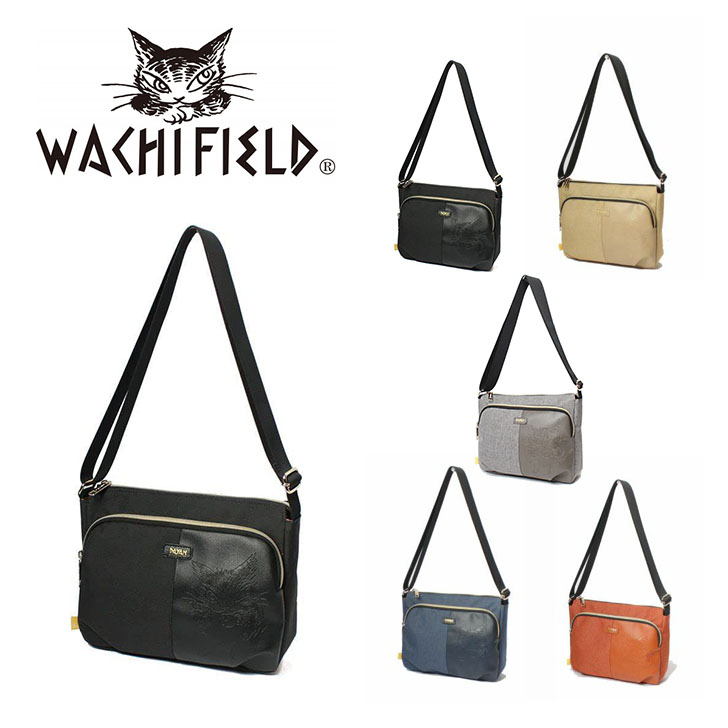 WachiField わちふぃーるど フェイクレザー 合皮 メランジ ショルダーバッグ 斜め掛け 肩掛け カバン レディース 通勤 WTMC-01 お出かけ サブバッグ 旅行 軽量 エレガント ギフト 猫 ダヤン