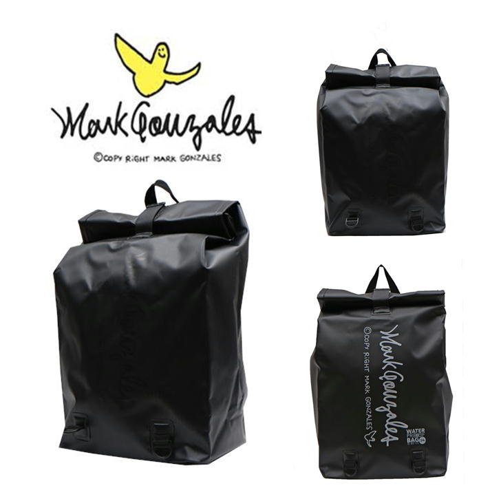 MarkGonzales マークゴンザレス WTMG-502 24L 防水 リュック バックパック メンズ レディース 男女兼用 普段使い 防水バッグ スク―ル 通学 学生 部活 梅雨 プール アウトドア  おしゃれ 送料無料