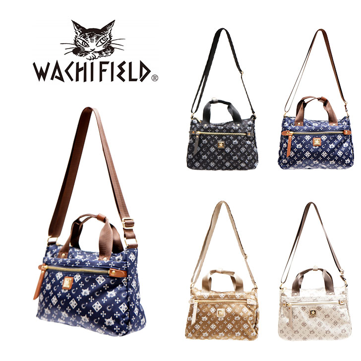 わちふぃーるど WACHIFIELD WTSK-04 2way ショルダー コンパクトバッグ バッグ 鞄 手持ち ひじ掛け 斜め掛け 肩掛け 2WAY ショルダーバッグ  取り外し可能 ダヤン 斜め掛けバッグ 軽量 おでかけ 旅行 シンプル ギフト プレゼント 贈り物