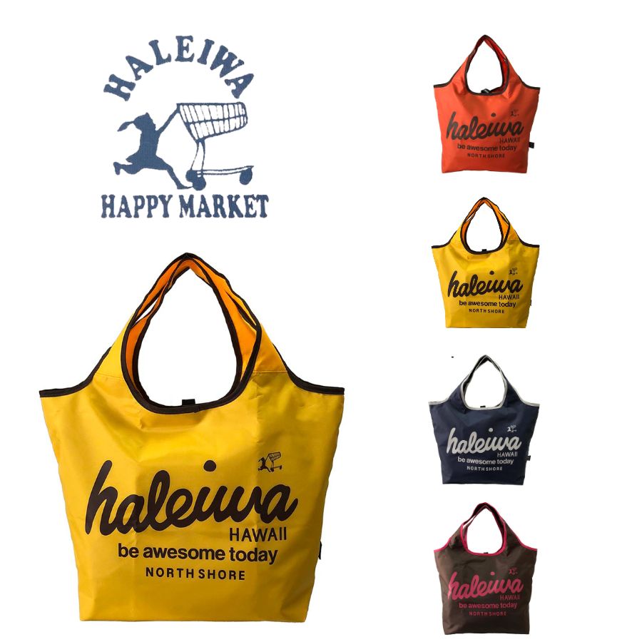 【HALEIWA HAPPY MARKET】 4302 保温保冷エコバッグ かばん バッグ 手持ち お買い物 日常 普段使い 使いやすい 便利 ユニセックス プレゼント ギフト オレンジ